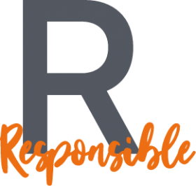 letter r with responsible